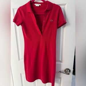 Lacoste classic mini dress